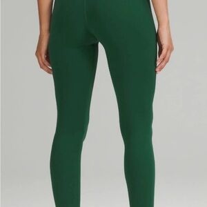 lululemon athletica Deep Green High-Rise Leggings Size 8